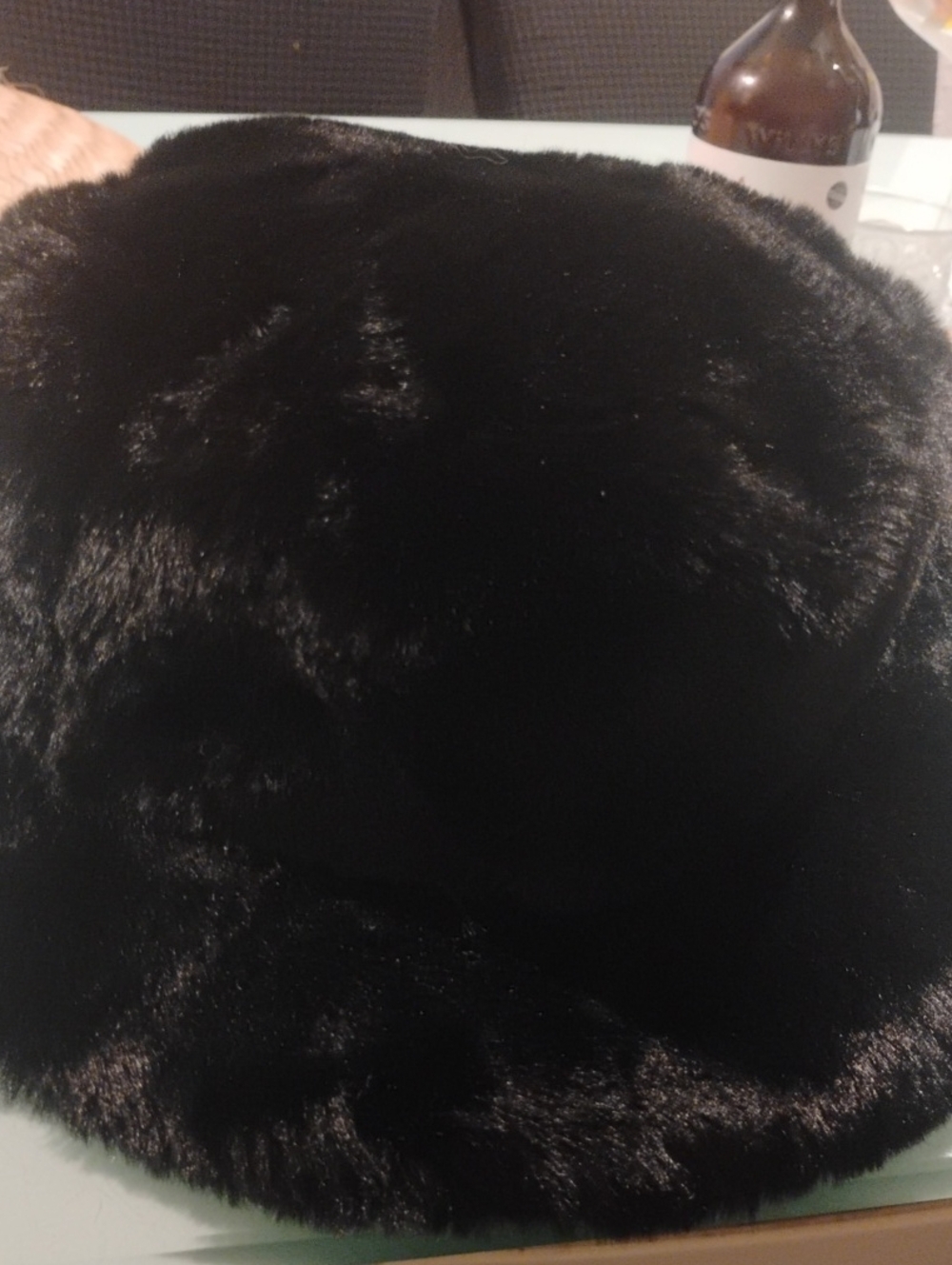 Fabulous Furs Black Faux Fur Women's Hat